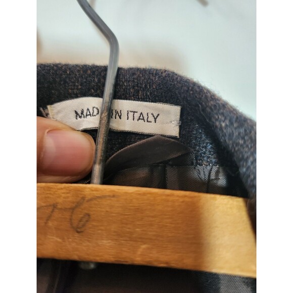 Vestimenta SPA Italian Wool Cashmere tweed speckle brown Jacket Size 40Reg - Picture 6 of 9